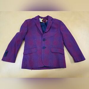ELIE BALLEH Stylish Purple Kids Blazer 4/5 Boys